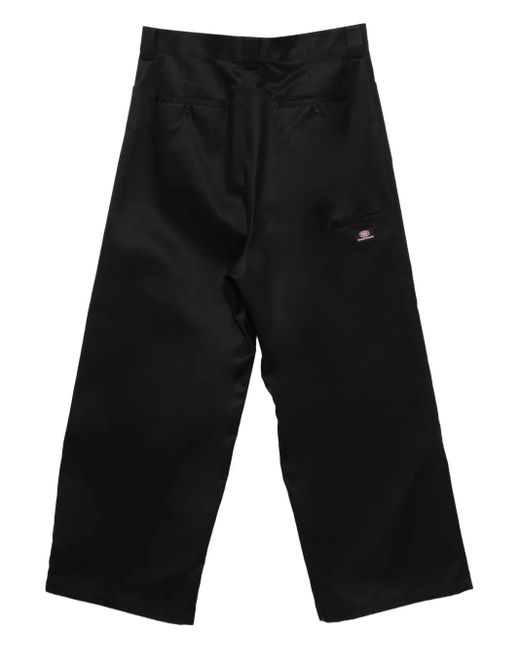 Balenciaga Black Twill Utility Trousers