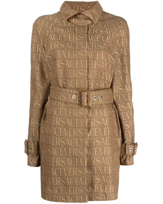 Versace Trenchcoat in het Natural