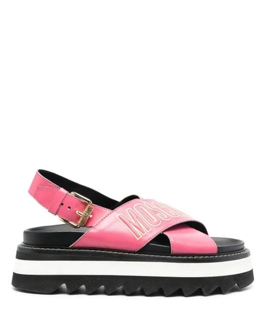 Moschino Sandalen in het Pink