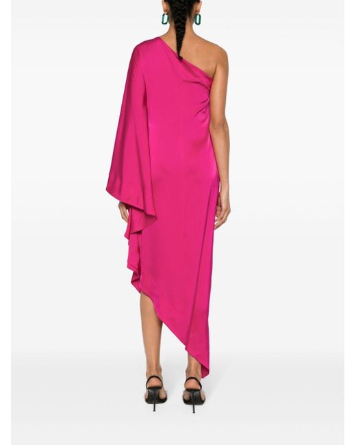 Alexandre Vauthier Pink Asymmetric-design Dress