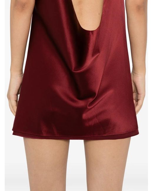 Kiki de Montparnasse Red Welcome Back Mini Dress