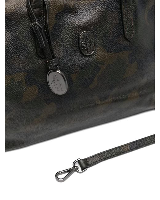 Ash Black Jaqueline Camouflage-Print Tote Bag
