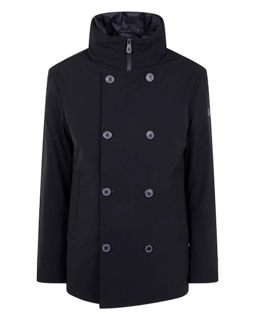 Double-breasted down jacket Peuterey de hombre de color Blue