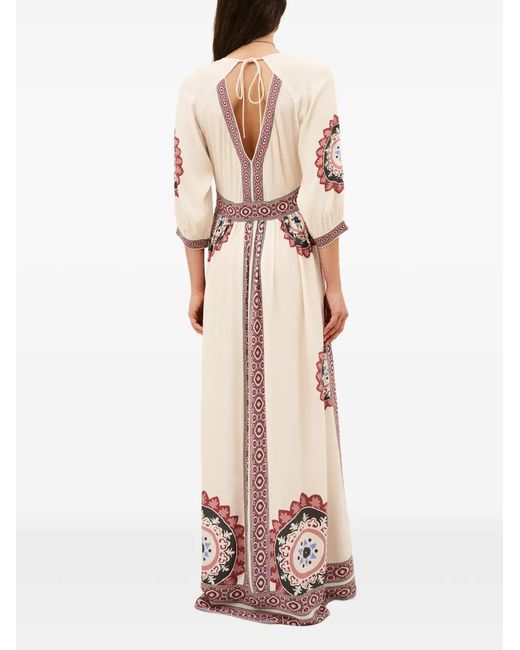 Ba&sh Pink Vere Maxi Dress