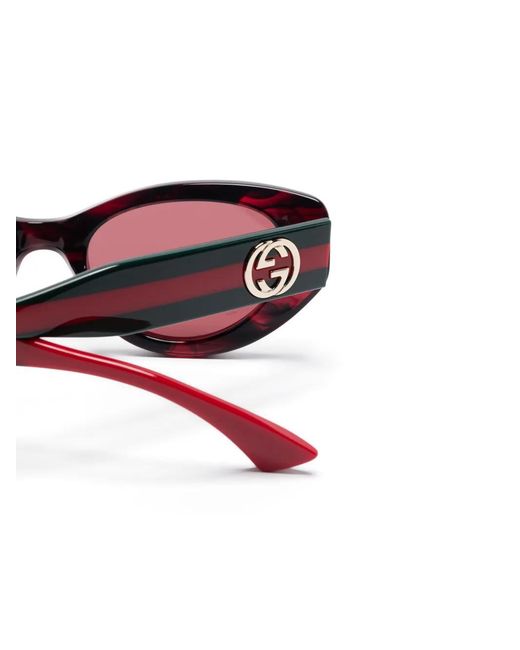 Gucci Pink Cat-Eye-Frame Sunglasses