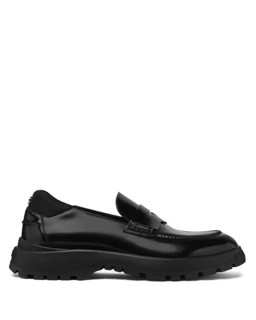 Versace Loafer mit Elios Medusa-Schild in Black für Herren