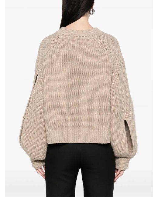 Nanushka Natural Karolin Cardigan