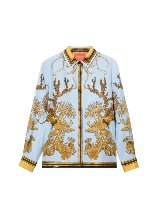 LaDoubleJ Blue Oceania Placée Shirt
