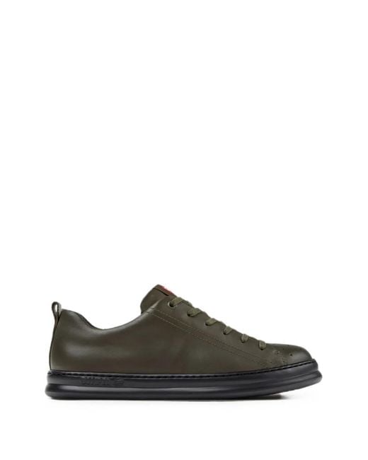 Camper Black Runner Four Leather Sneakers for men