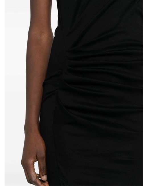 Robe Maude à une épaule Isabel Marant en coloris Black