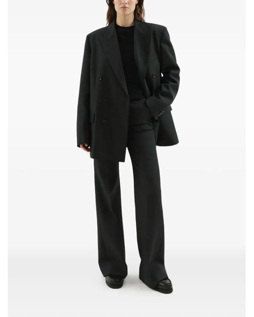 1989 STUDIO Black Double-Breasted Blazer