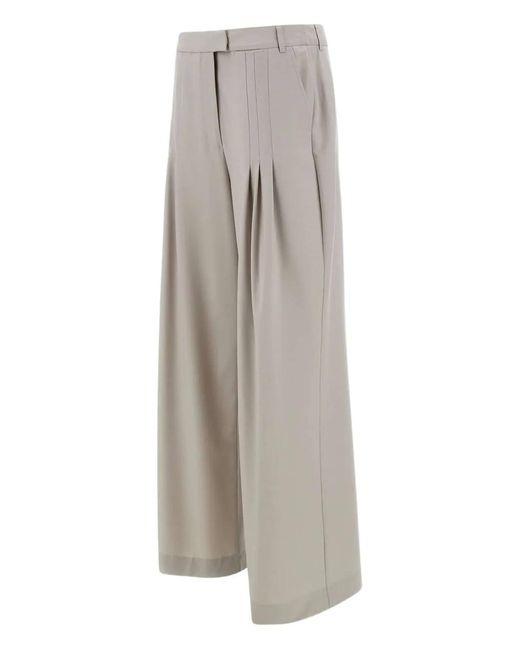 Remain Gray Pleated Trousers