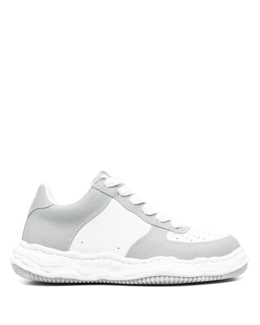 Maison Mihara Yasuhiro White Wayne Low-Top Sneakers