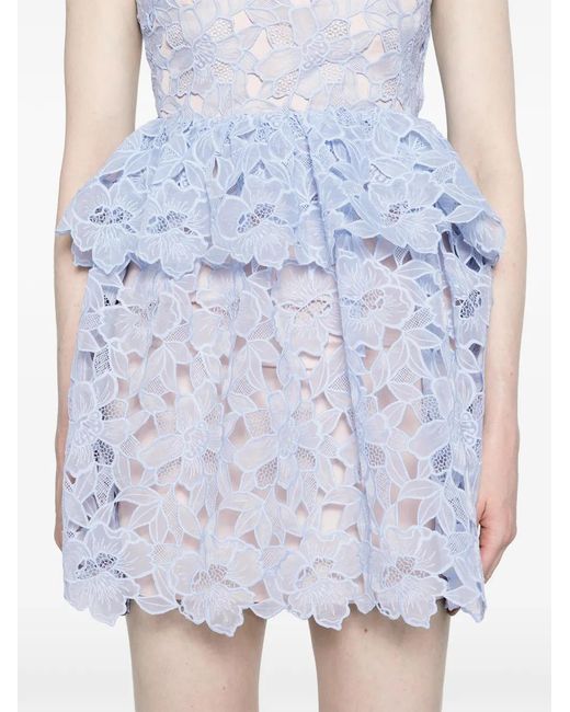 Self-Portrait Blue Dresses