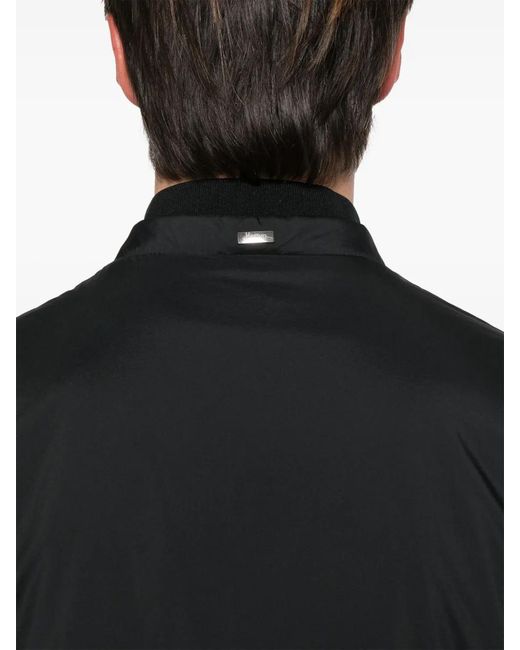 Herno Black Coats for men