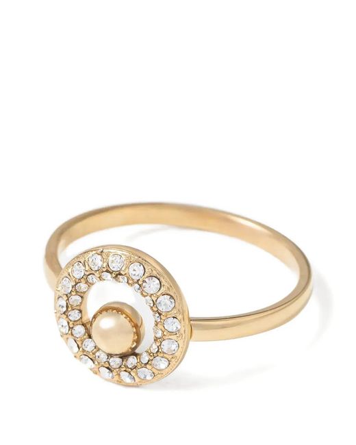 Round-Shape Ring Karl Lagerfeld en coloris Metallic