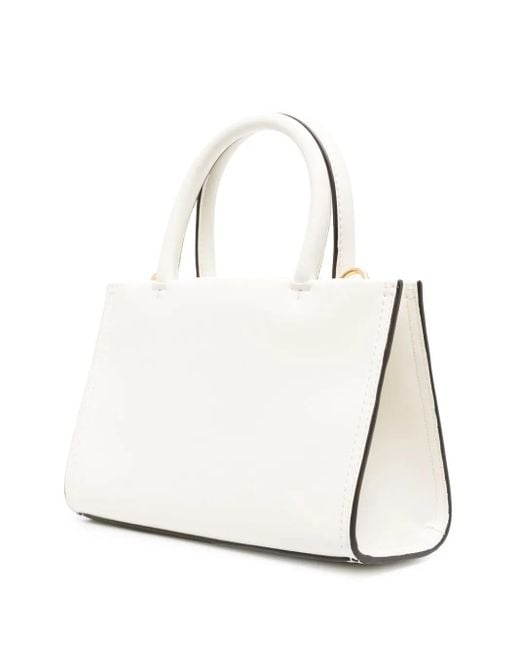 Tory Burch White Mini Ella Bio Handtasche