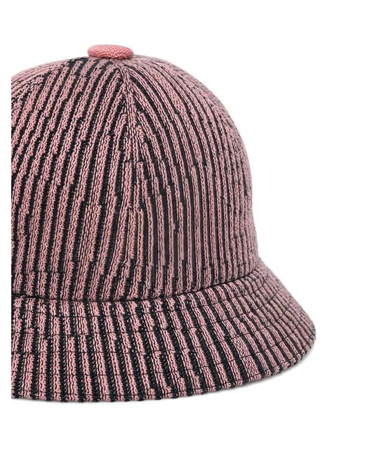 Kangol Purple Striped Logo Hat