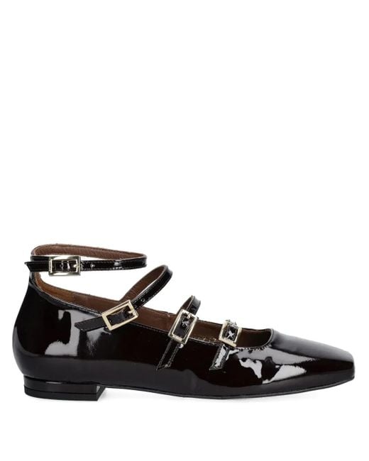 Alohas Black Luke Ballet Flats