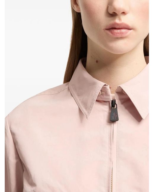 Moncler Pink Zipped Jacket