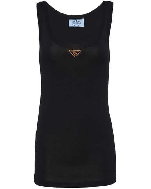 Top di Prada in Black
