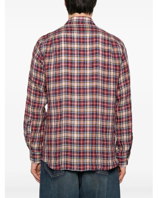 メンズ Vivienne Westwood 2 Button Krall シャツ Red
