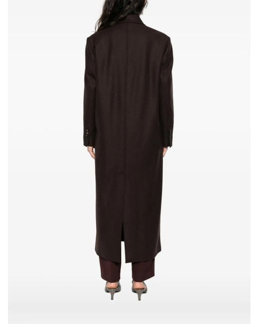 Brunello Cucinelli ボタン ダブルコート Black