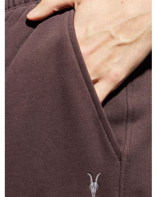 AllSaints Brown Asher Track Pants for men