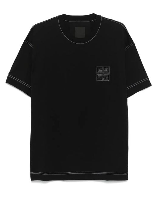Givenchy Black Classic Cotton T-Shirt for men