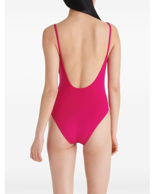 Eres Pink Diamant Low-back Swimsuit