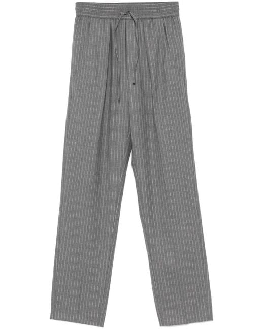 Isabel Marant Gray Charcoal Pinstripe Liska Trousers