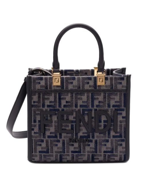Fendi Black Mini Sunshine Handbag