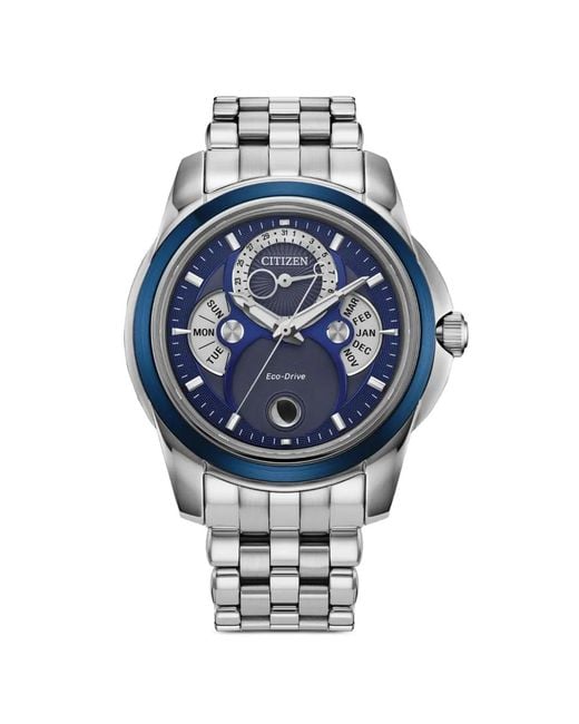Citizens of Humanity Blue Calendrier 42Mm Watch for men