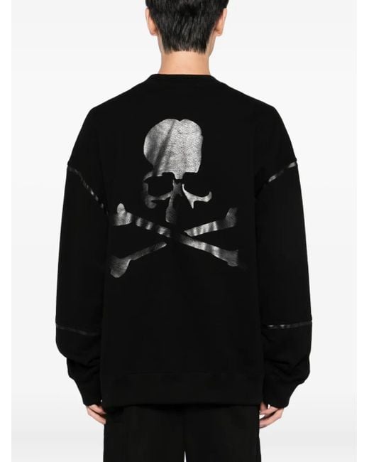 Mastermind Japan Sweater Met Logoprint in het Black voor heren