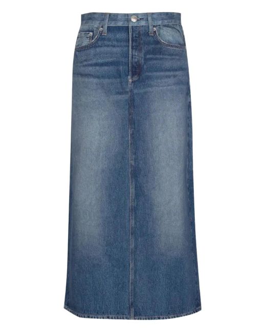Rag & Bone Blue Miramar Gillian Skirt