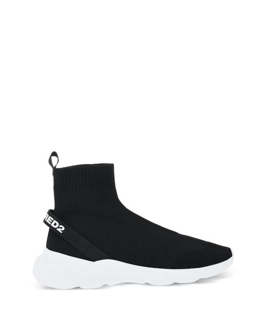 DSquared² Fly Sneakers Mit Logo in Black für Herren