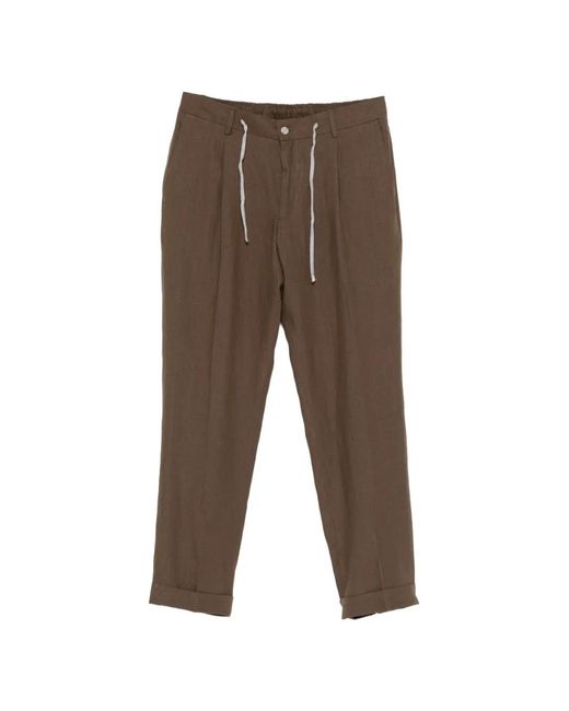 Barba Napoli Gray Pantalon De Jogging À Lien De Resserrage for men
