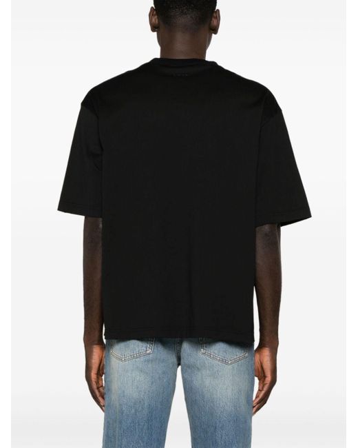T-shirt New Future à imprimé graphique Lanvin en coloris Black