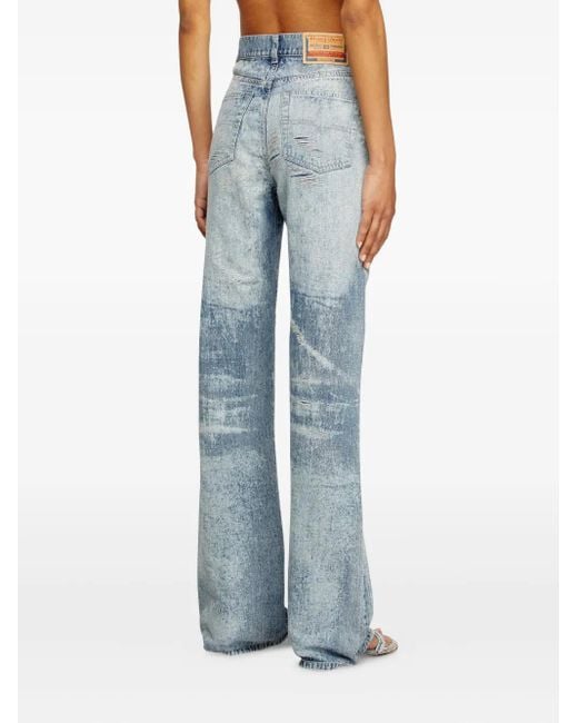 DIESEL Blue 1971 D-Sent-Fsh Pantaloni