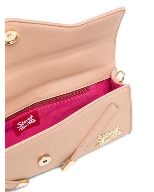 Secret Pon-pon Pink Pon Pon Clutch Bag