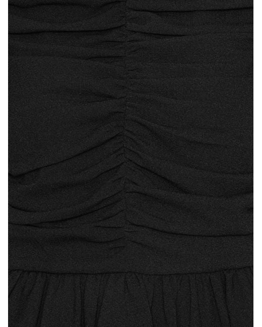 ROTATE BIRGER CHRISTENSEN Black Haut À Manches Bouffantes