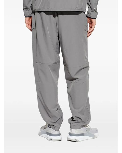 EA7 Gray Cargo Trousers for men
