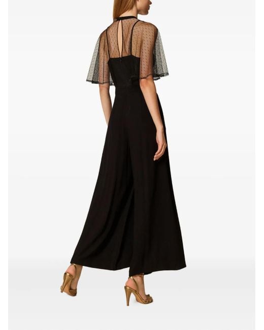 Combinaison En Tulle À Coupe Ample Twinset en coloris Black