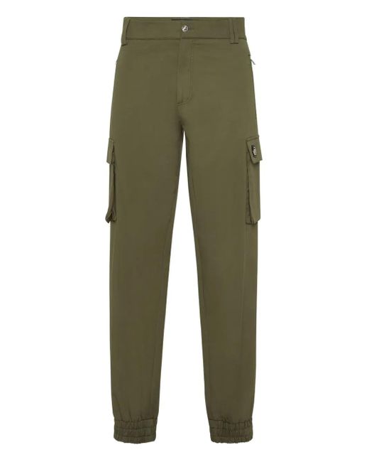 Joggers Cargo di Philipp Plein in Green da Uomo