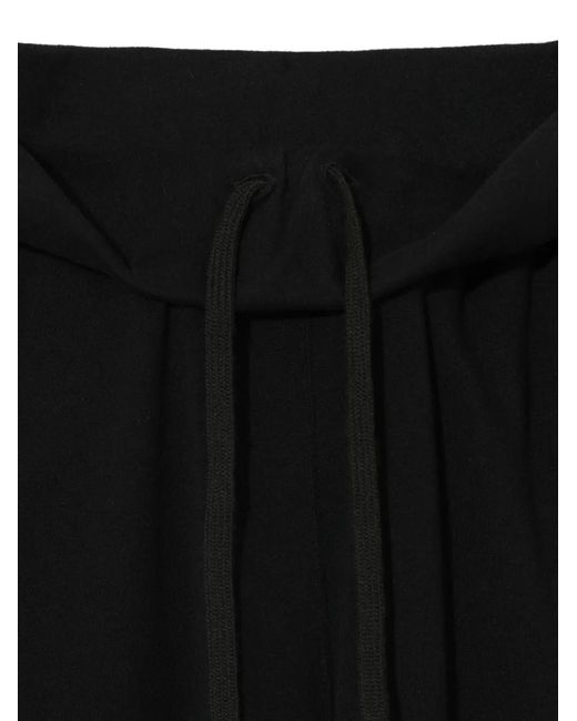 Undercover Black Graphic-Patch Track Shorts for men