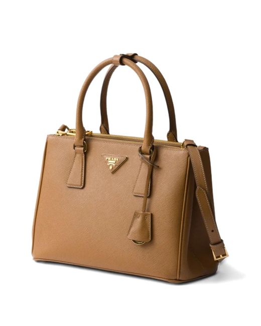 Prada Brown Medium Galleria Tote Bag