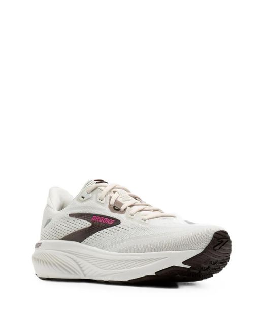 Brooks White Ghost 18 Sneakers