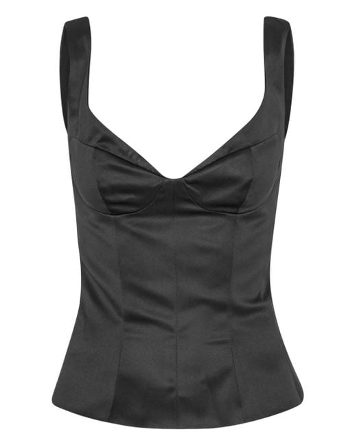 ROTATE BIRGER CHRISTENSEN ノースリーブ トップ Black