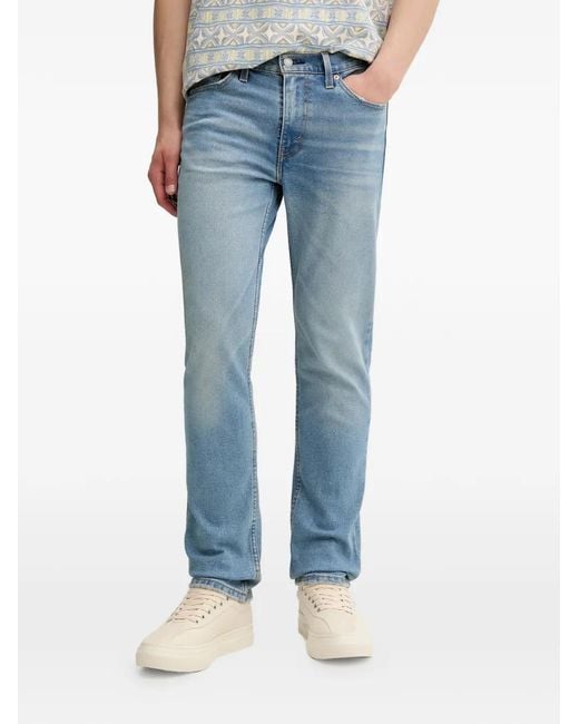 Levi's Blue 511 Belt-Loops Jeans for men