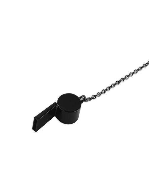 Courreges White Whistle Chain Earring